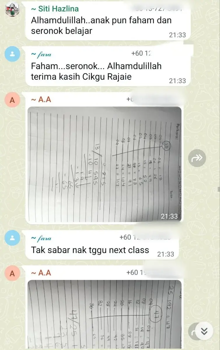 Testimoni MathsCatch