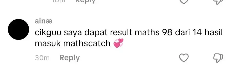 Testimoni MathsCatch